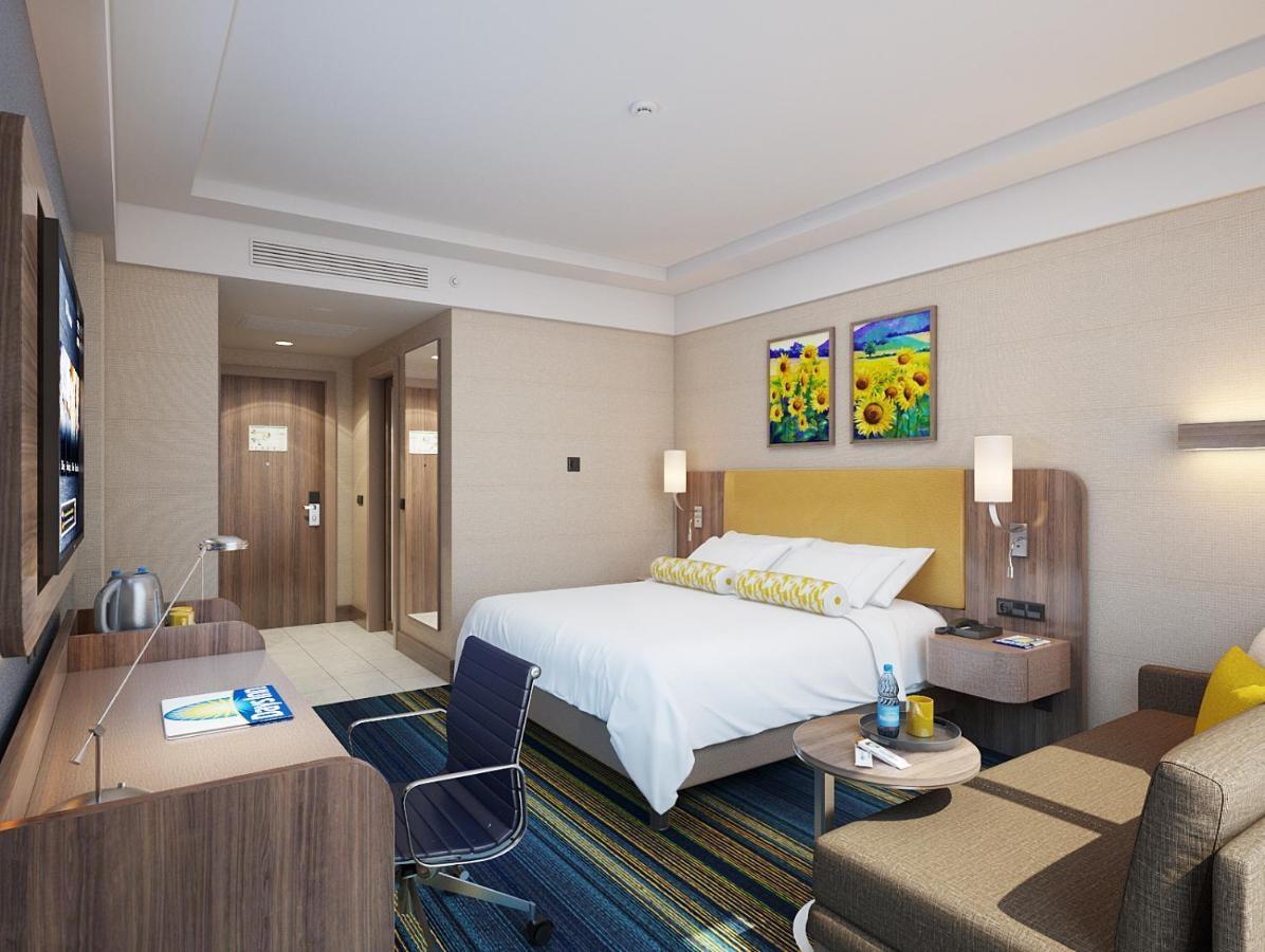 Moevenpick Hotel Istanbul Asia Airport Εξωτερικό φωτογραφία A room at the hotel