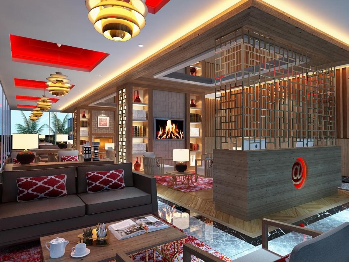 Moevenpick Hotel Istanbul Asia Airport Εξωτερικό φωτογραφία 3D rendering of a restaurant interior