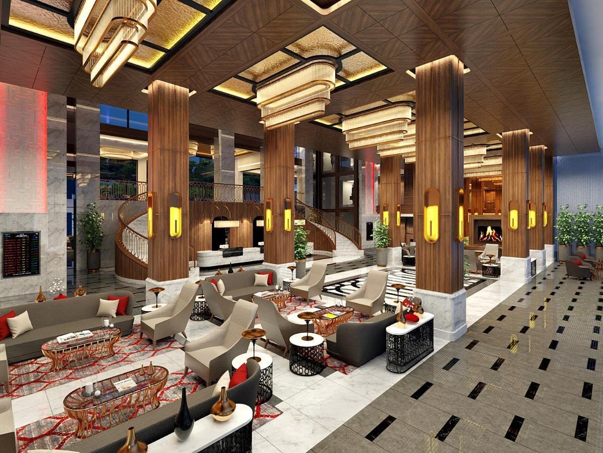 Moevenpick Hotel Istanbul Asia Airport Εξωτερικό φωτογραφία The lobby of the hotel